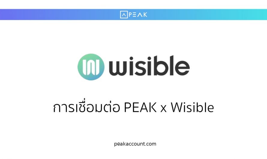 การเชื่อมต่อ PEAK x Wisible